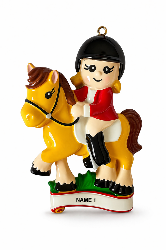 Personalized Horse Rider Gift | Custom Equestrian Keepsake