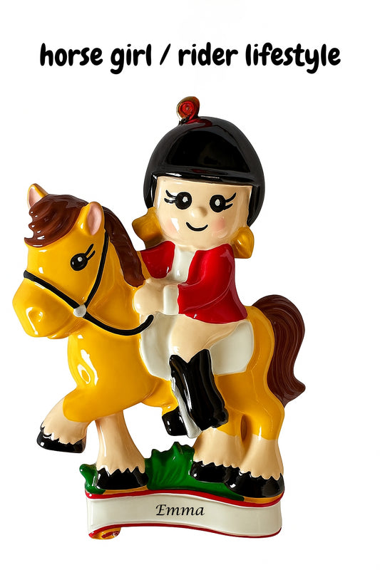 Personalized Horse Rider Gift | Custom Equestrian Keepsake